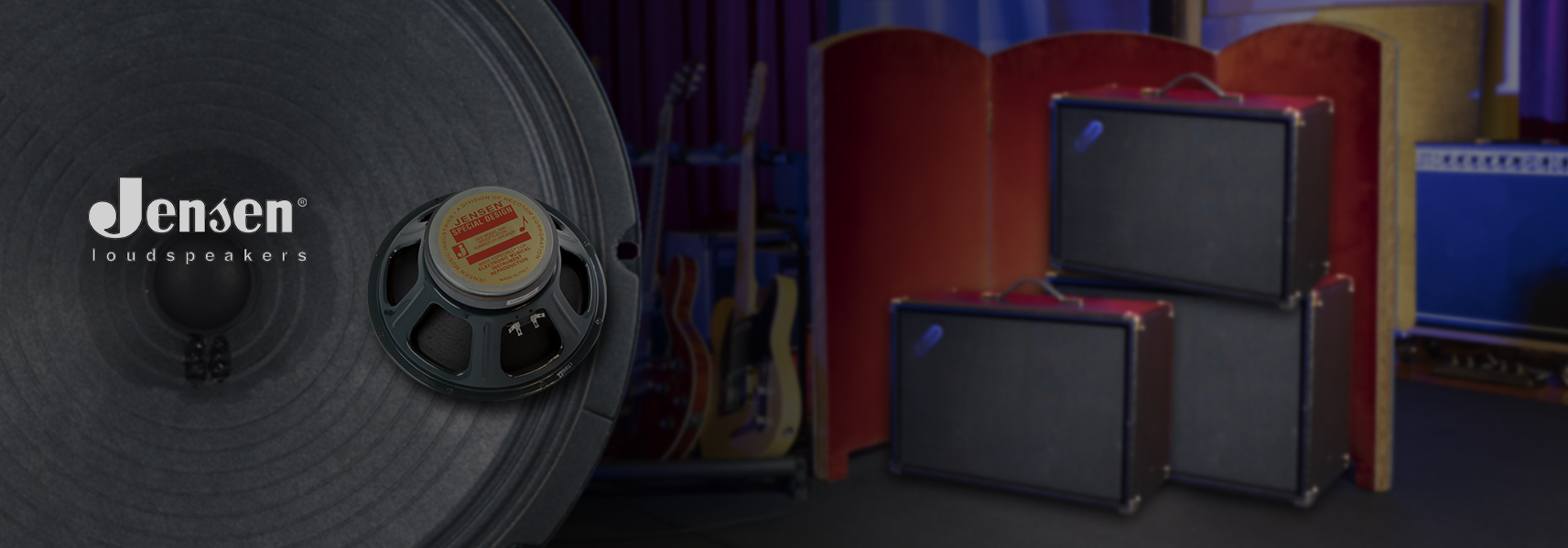 Jensen Vintage Ceramic C12K2 Compact Cabs - Supercab IR Library